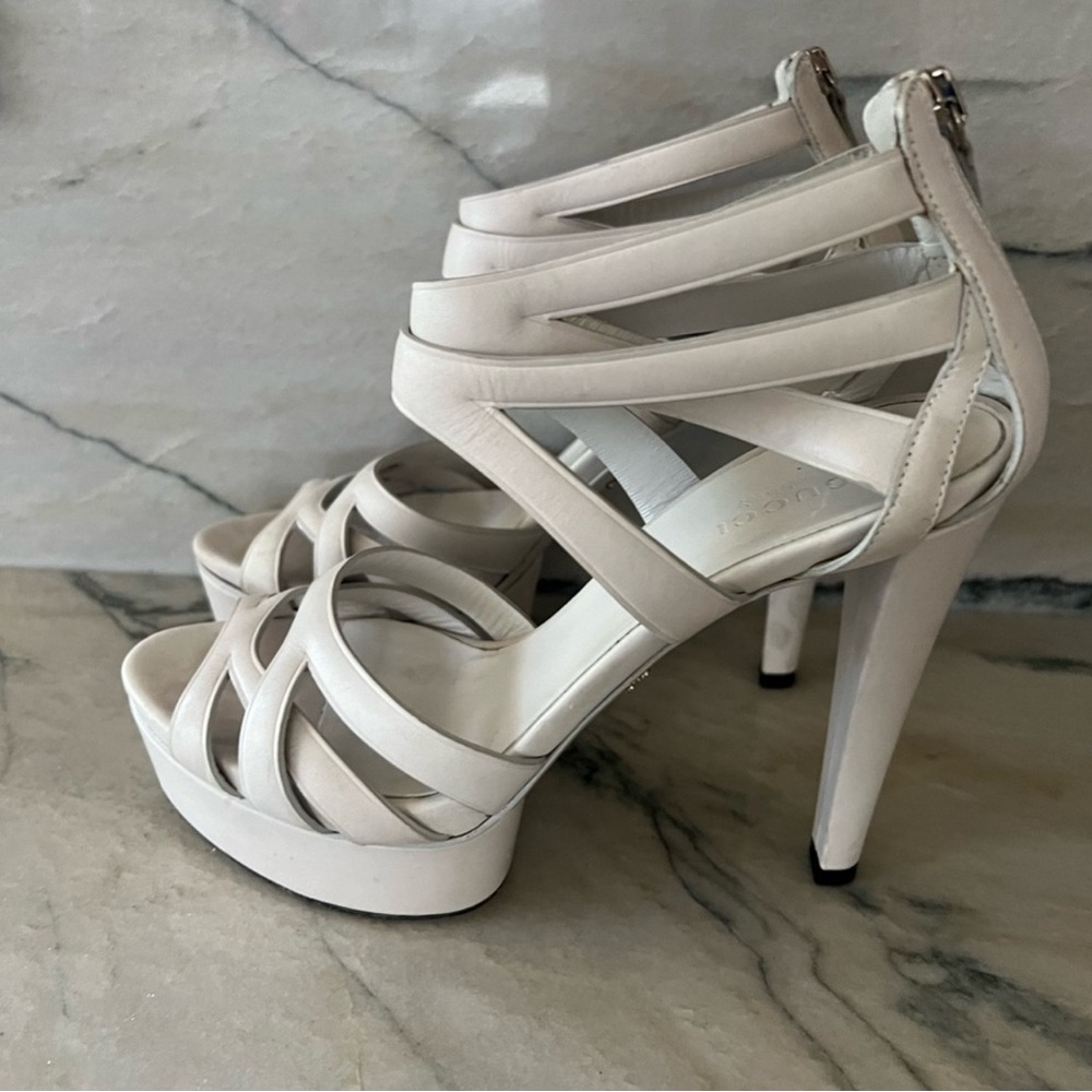 Gucci Strappy Platform Heels